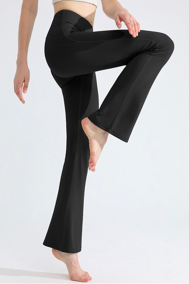 Ronda Ribbed Flare Leggings – actifgo